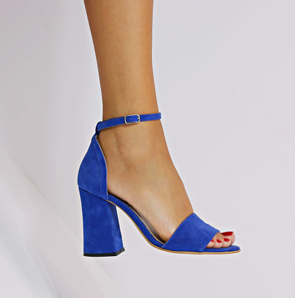 Sandale cu toc evazat 9cm M17